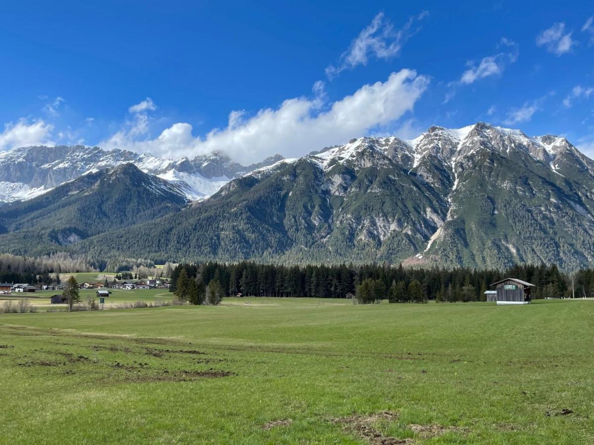 Apartmán Adlerhof Leutasch Exteriér fotografie